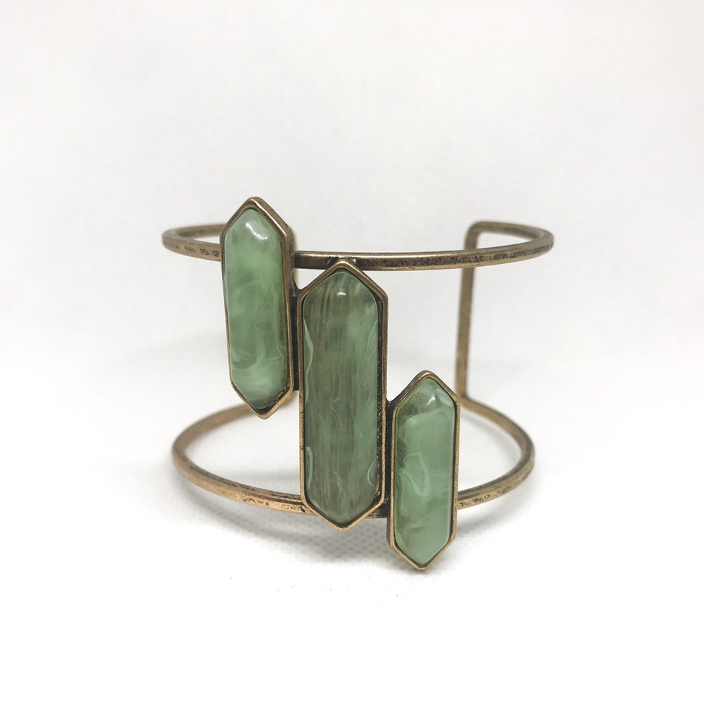 Wide Open Cuff Bangle - Picture 4 of 4